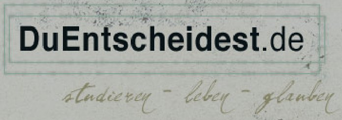 Logo DuEntscheidest